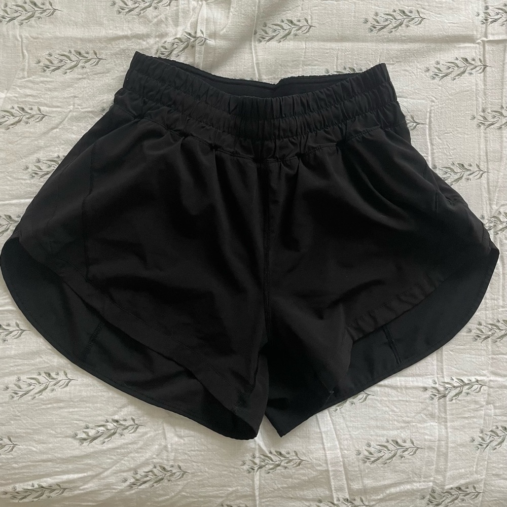 Lululemon Black Tracker Shorts
